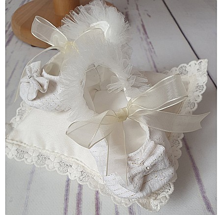 Rochita botez bebe de vara, tafta alba, BLANCHE [4]