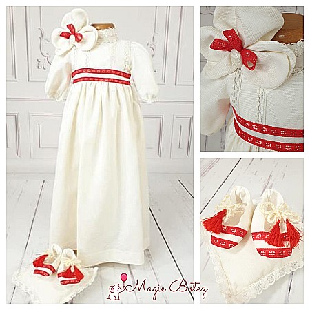Rochite Botez - Rochita Traditionala Botez Fetite pentru vara, Floare De Colt