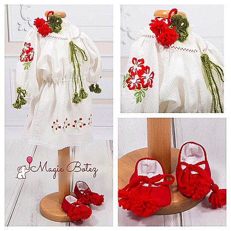 Rochite Botez - Rochita traditionala botez popular fetite, MACI
