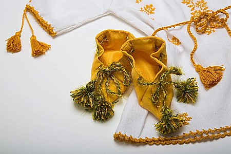 Rochita traditionala botez popular set fetite, Constanta [2]