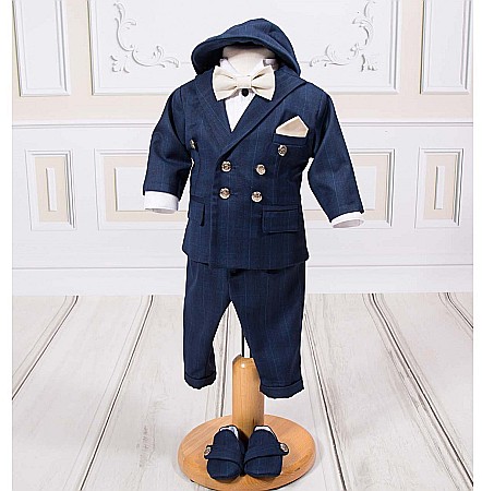 Set costumas, lumanare si trusou de botez Little Gentleman [1]