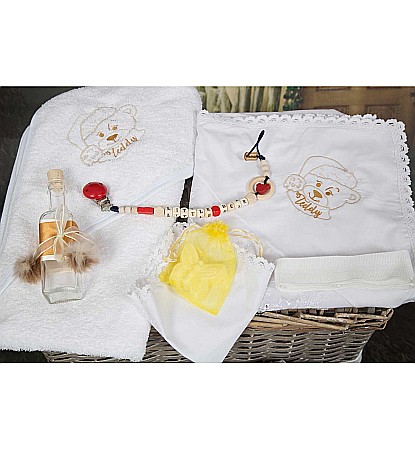 Trusou Botet Baiat cu lantisor de suzeta, Little Bear [1]