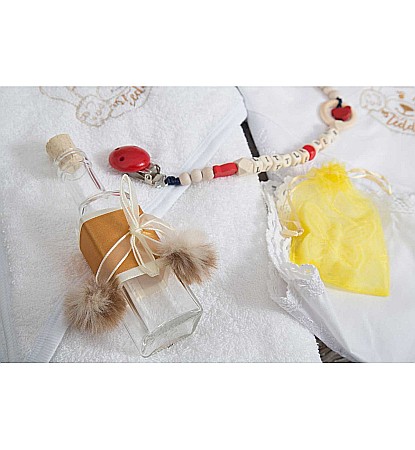 Trusou Botet Baiat cu lantisor de suzeta, Little Bear [0]