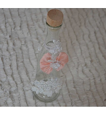 Trusou botez fetite personalizat Biserica roz, Pink Minnie [3]