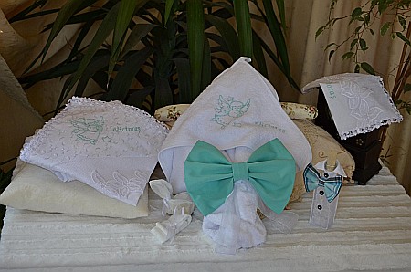 Trusou de botez biserica baieti Aqua, 7 piese [4]
