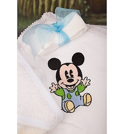Trusou de botez colorat haios baiat Baby Mickey Mouse [2]