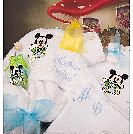 Trusou de botez colorat haios baiat Baby Mickey Mouse [3]
