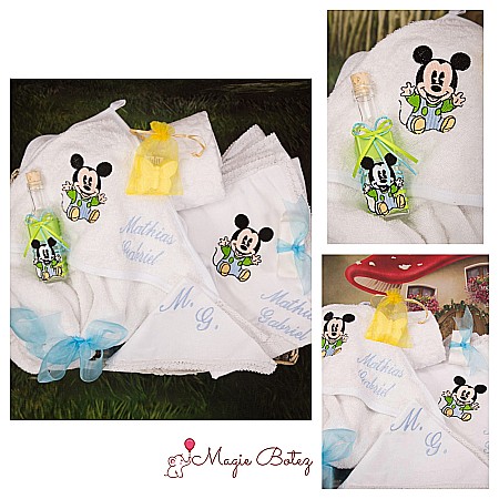 Trusou de botez colorat haios baiat Baby Mickey Mouse [0]