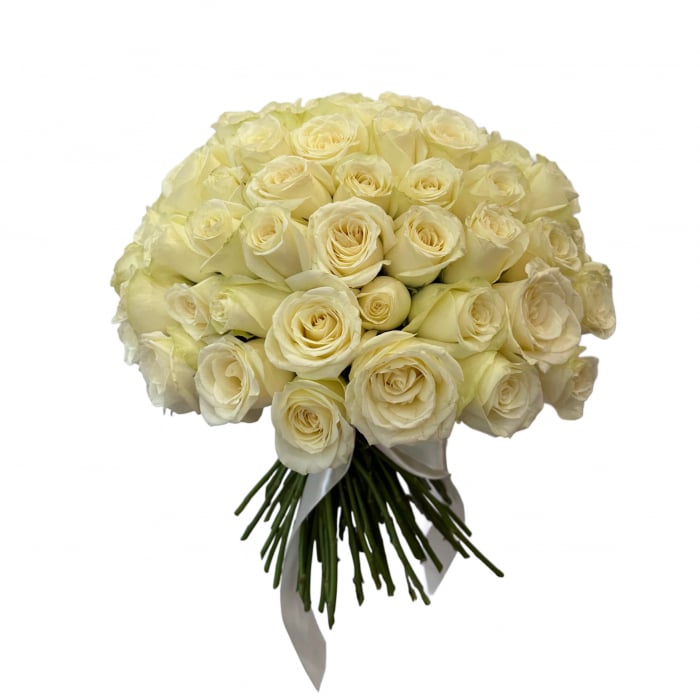 Buchet 101 Trandafiri Albi [2]
