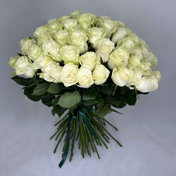 Buchet 77 Trandafiri Albi [1]