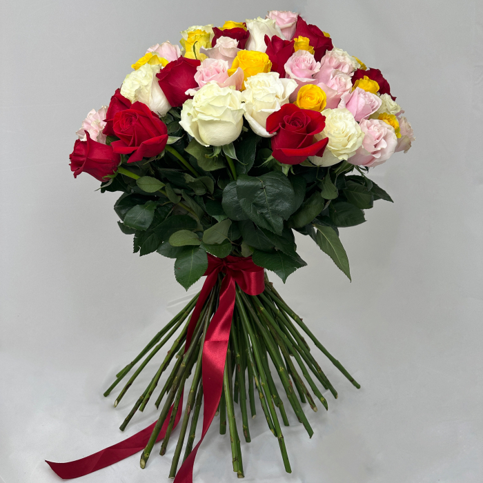 Buchet 85 Trandafiri Mix [3]