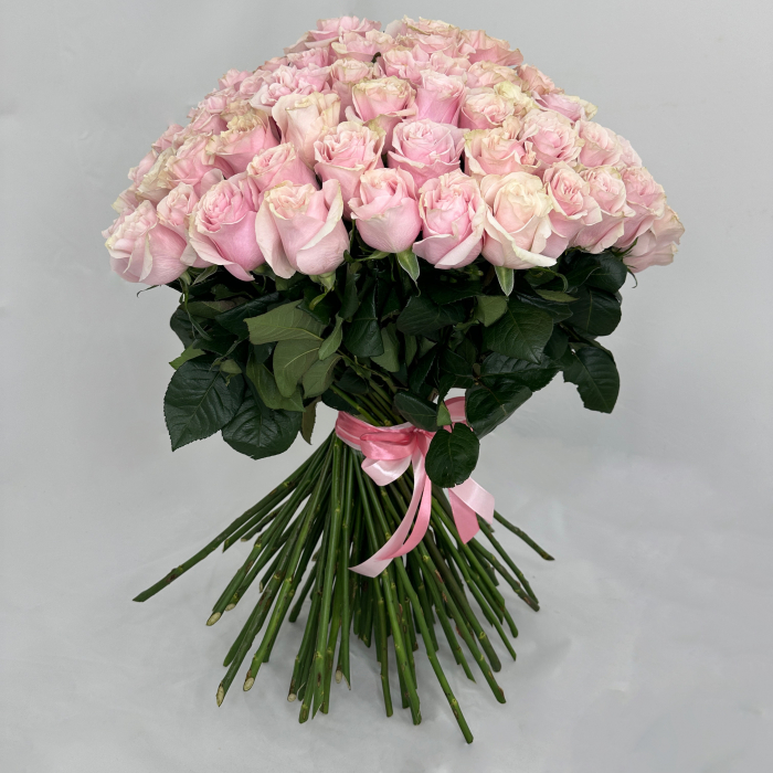 Buchet 99 Trandafiri Roz [1]