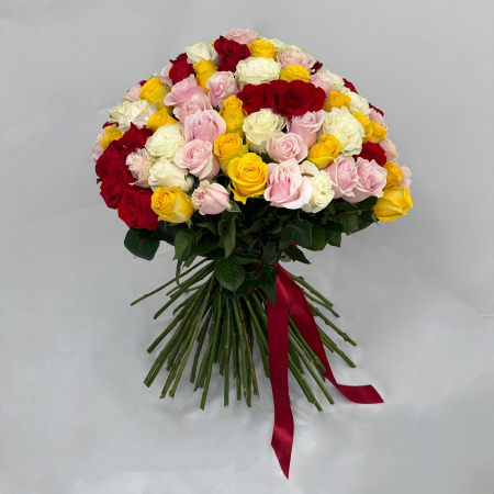 BUCHETE DE TRANDAFIRI MIX - Buchet 101 Trandafiri Mix