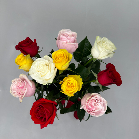 Buchet 11 Trandafiri Mix [1]