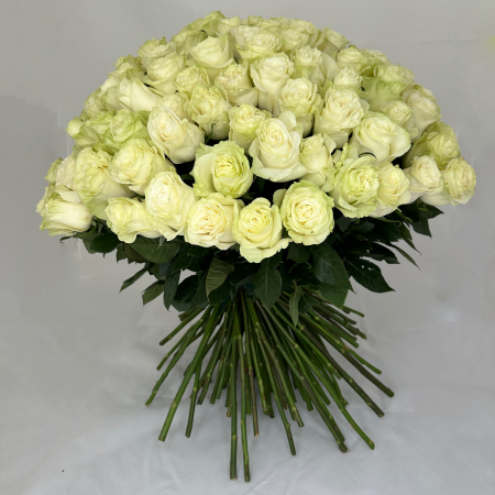 BUCHETE DE TRANDAFIRI ALBI - Buchet 111 Trandafiri Albi