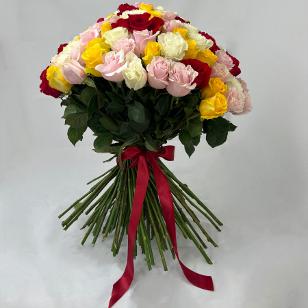 BUCHETE DE TRANDAFIRI MIX - Buchet 125 Trandafiri Mix