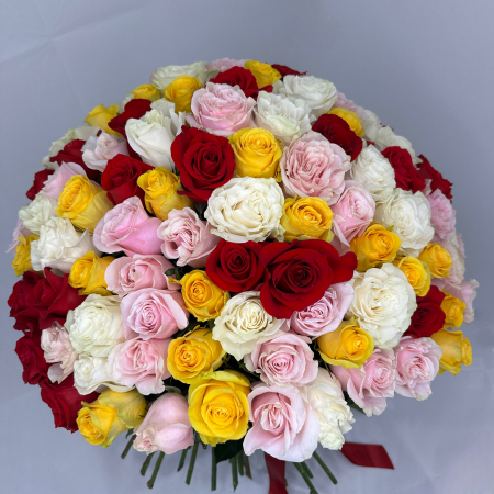 Buchet 151 Trandafiri Mix [1]