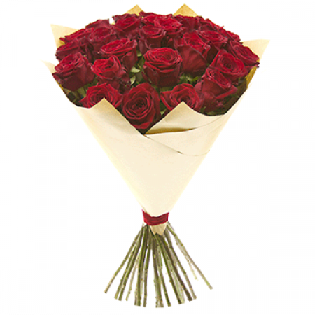 Aranjamente florale - Buchet  25 Trandafiri Rosii