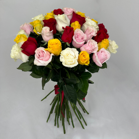 BUCHETE DE TRANDAFIRI MIX - Buchet 45 Trandafiri Mix