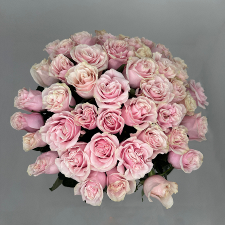 Buchet 45 Trandafiri Roz [1]