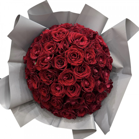 Buchet 51 Trandafiri Rosii Iubire Infinita [1]
