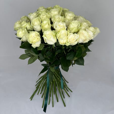 BUCHETE DE TRANDAFIRI ALBI - Buchet 55 Trandafiri Albi