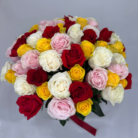 Buchet 51 Trandafiri Mix [1]