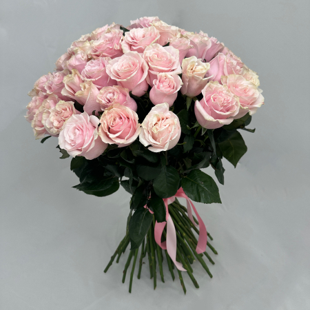BUCHETE DE TRANDAFIRI ROZ - Buchet 55 Trandafiri Roz