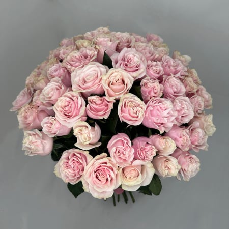 Buchet 55 Trandafiri Roz [1]
