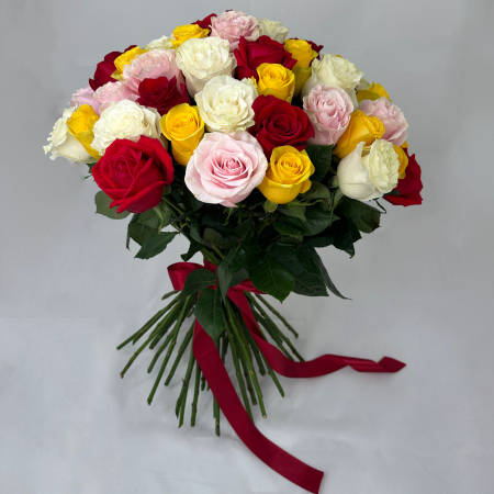 BUCHETE DE TRANDAFIRI MIX - Buchet 65 Trandafiri Mix