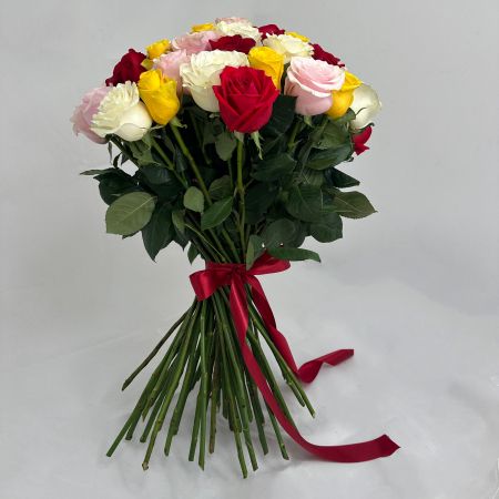 Buchet 65 Trandafiri Mix [2]