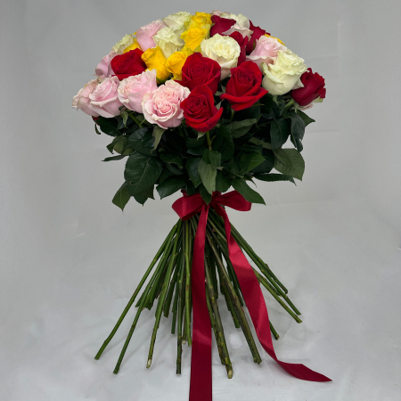 Buchet 77 Trandafiri Mix [2]