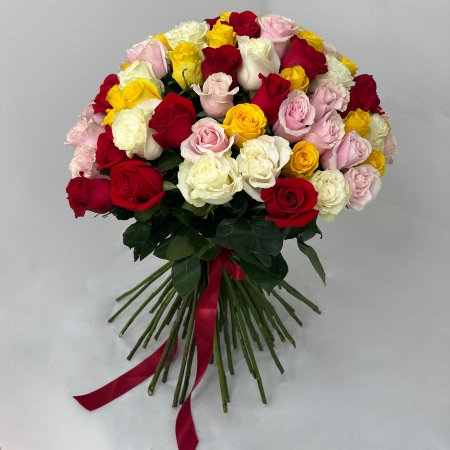 BUCHETE DE TRANDAFIRI MIX - Buchet 85 Trandafiri Mix