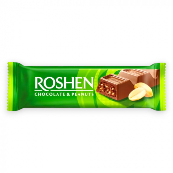 Baton de ciocolata ROSHEN, cu crema de arahide 30g [1]