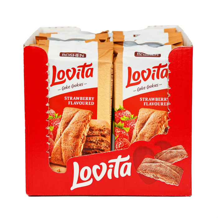 Fursecuri LOVITA, capsuni 168g [2]