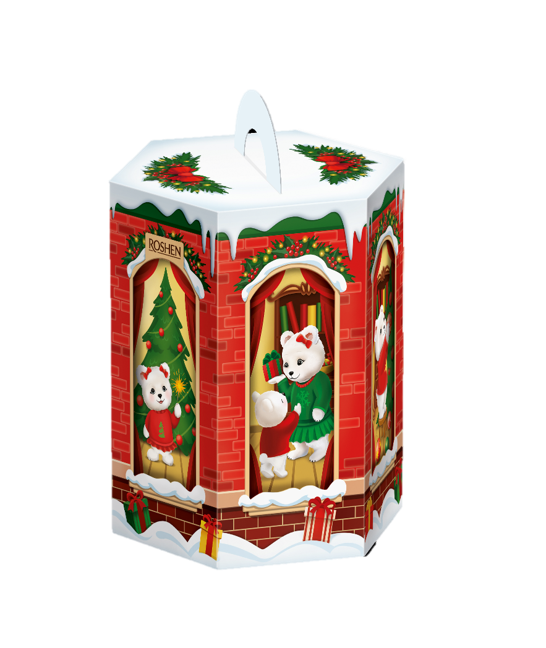 Cutie cadou Roshen „Sărbători Fericite” 458g [1]