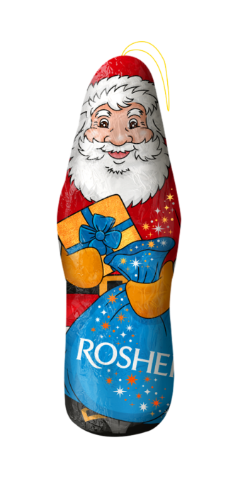 Figurină din ciocolată cu lapte „Sfântul Nicolae” Roshen 60g [1]