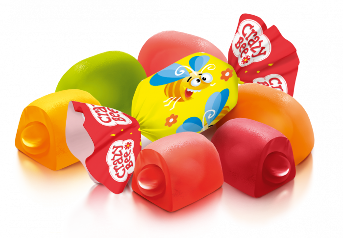 Jeleuri Crazy Bee Frutty 1kg [1]