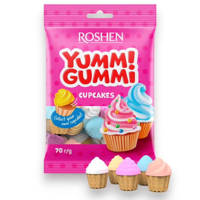 Jeleuri Yummi Gummi CupCakes 70 gr [1]