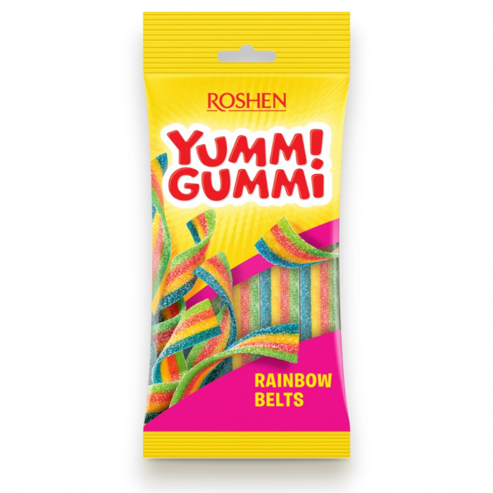 Jeleuri Yummi Gummi SOUR BELTS 70 gr [1]