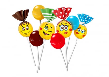 Caramele si Dropsuri - Acadele LolliPops COCKTAIL mix de fructe 0,92 Kg