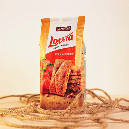 Fursecuri LOVITA, capsuni 168g [3]