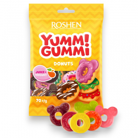 Jeleuri - Jeleuri Yummi Gummi Donuts 70 gr