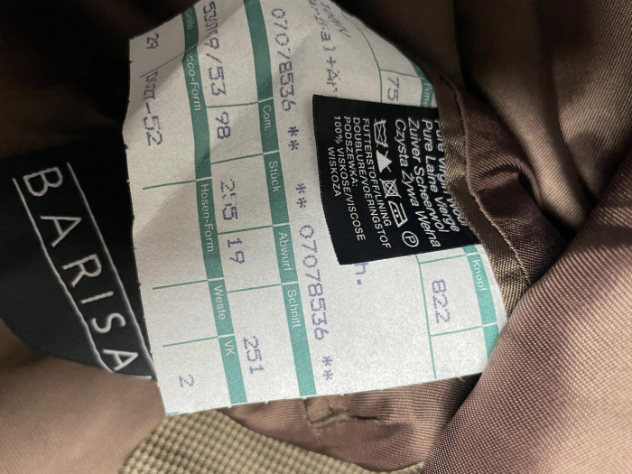 Barisal sacou lana                            XXL [3]