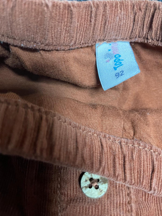 Topomini pantaloni dublati                    92 [3]