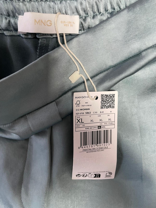 Mango pantaloni satinati                    XL [4]