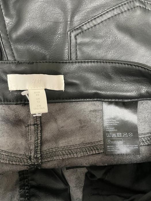 H&M pantaloni piele                            M/40 [3]
