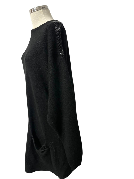 Pulover lung amestec matase, angora si lana                     XL [2]