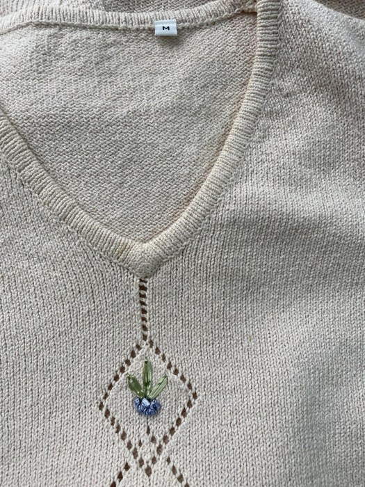 Cardigan si vesta din bumbac                         M [5]