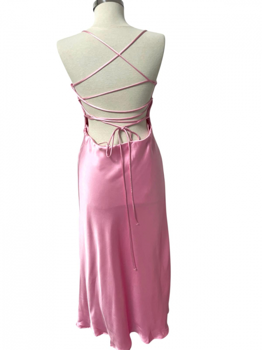 Zara rochie satinata                               L [3]